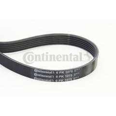 Multi Rib Belt 6PK1075 A0039935396 Compatible With MERCEDES-BENZ C-CLASS (W205) C-CLASS Convertible (A205) E-CLASS (W213) (CONTINENTAL)