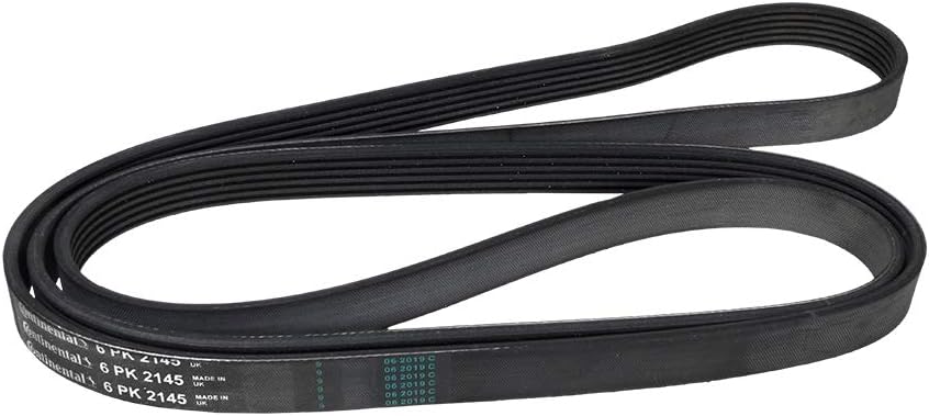 Multi Rib Belt 6PK2145 11288507588 Compatible With BMW 5 (F10), 5 Gran Turismo, 6 Coupe, 6 Gran Coupe, 7,  X5, X6  (CONTINENTAL)