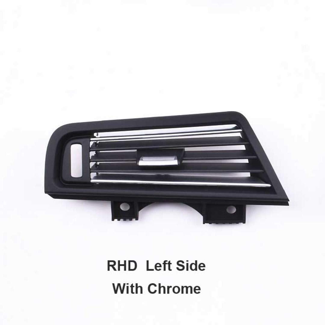 Ac Vent Compatible With Bmw 5 Series F10 2010-2017 Ac Vent Ac Grill Chrome Black Left 64229166893