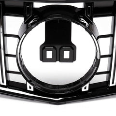 Front Bumper Grill Compatible With Mercedes Benz C Class W204 2007-2014 Front Bumper Grill W204 Grill Gtr Silver