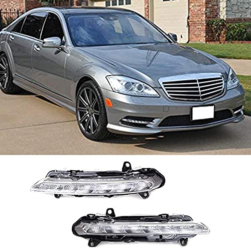 Fog Lamp Fog Light Drl Led Drl Compatible With Mercedes C Class W204 2011-2014 E Class W221 2009-2013 R Class W251 2011-2015 Fog Lamp Fog Light Drl Led Drl Left 2218201756