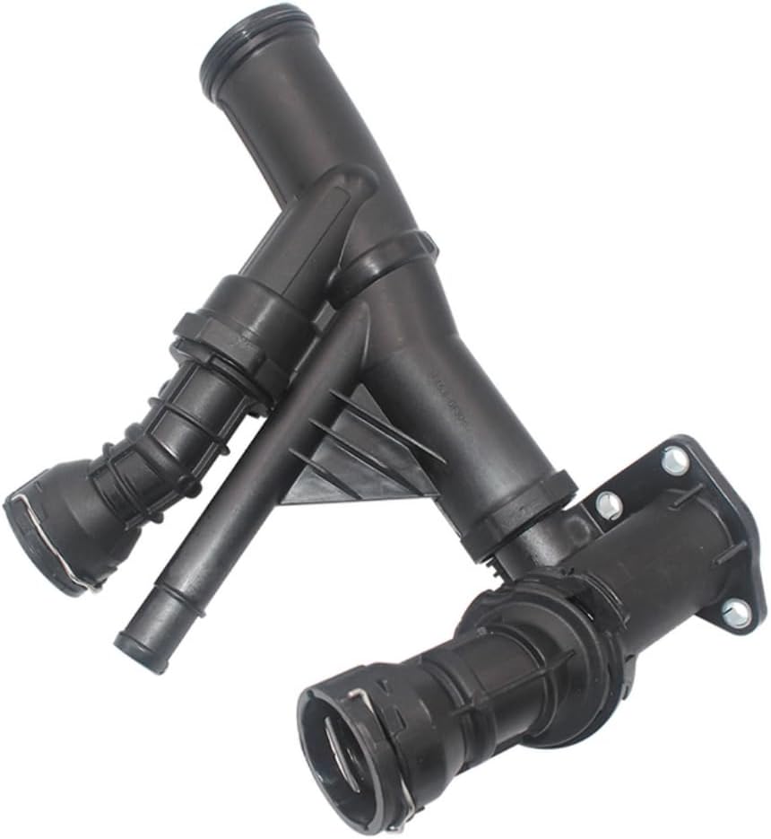 Thermostat Housing 04L121026F 04L121026AE 04L121026AH 04L121026J 04L121026Q 04L121113B 04L121113C 04L121113D Compatible With  AUDI A3 Limousine (8VS, 8VM) | A3 / S3 & Q3 (8UB, 8UG) & SKODA KODIAQ I (NS6, NS7, NV7) & OCTAVIA III (5E3, NL3, NR3) Tag  No.50