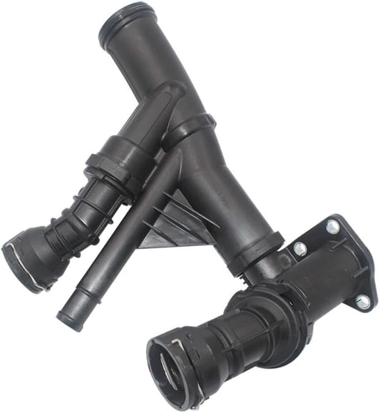 Thermostat Housing 04L121026F 04L121026AE 04L121026AH 04L121026J 04L121026Q 04L121113B 04L121113C 04L121113D Compatible With  AUDI A3 Limousine (8VS, 8VM) | A3 / S3 & Q3 (8UB, 8UG) & SKODA KODIAQ I (NS6, NS7, NV7) & OCTAVIA III (5E3, NL3, NR3) Tag  No.50