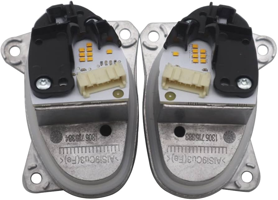 BMW LED Turn Signal Control Module Blaster Set 63117394905 63117394906 1305715383 Compatible With BMW F06 F12 F13 LCI