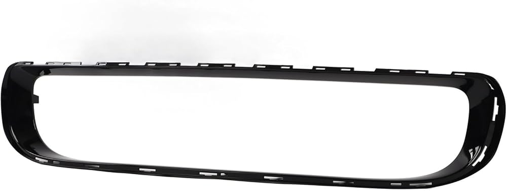 Black Glossy Front Bumper Chrome 51117250787 Compatible With Mini Cooper (R55/R56) (2007-2013) Tag No.97