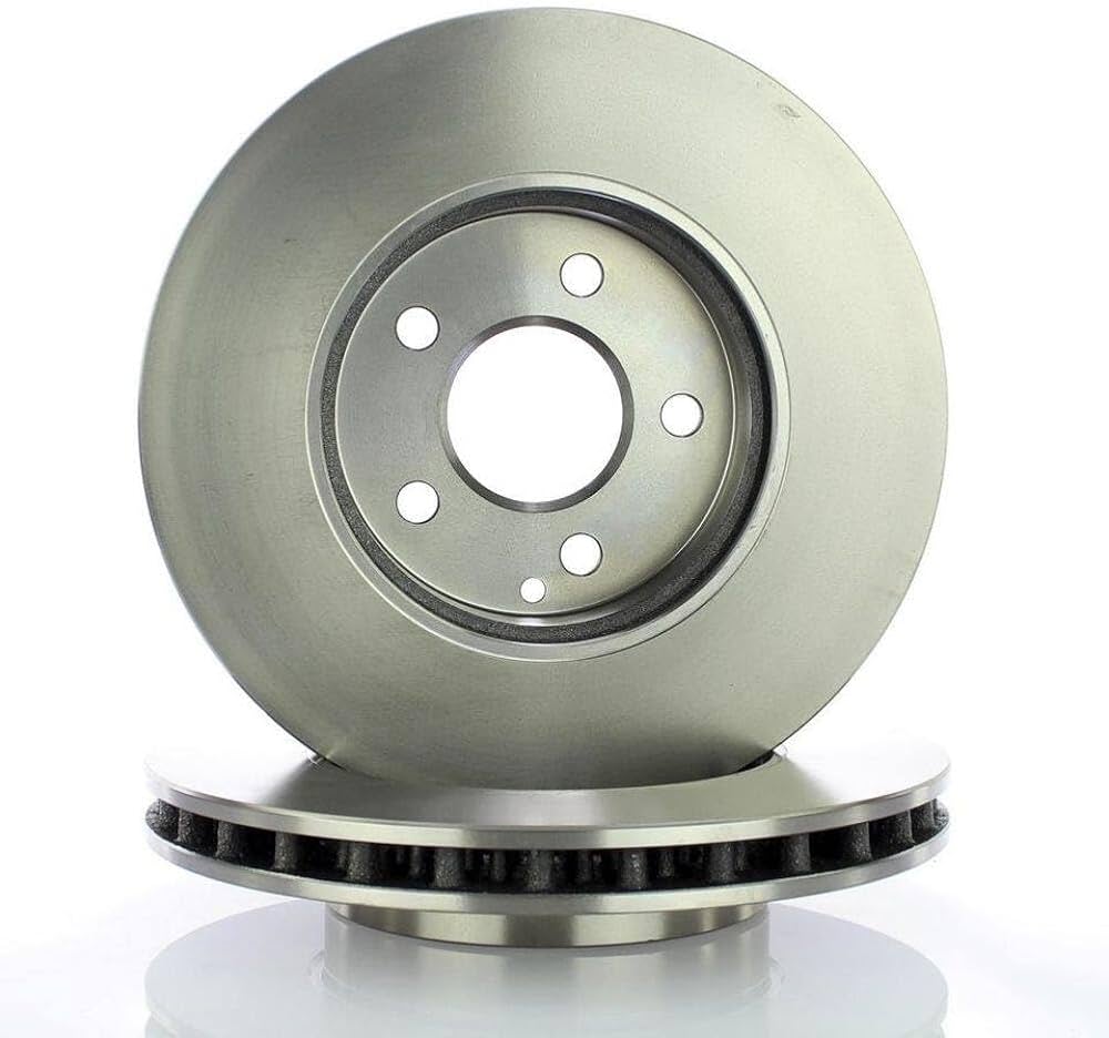 Front Brake Disc Set 2114210812 Compatible With Mercedes Benz W211