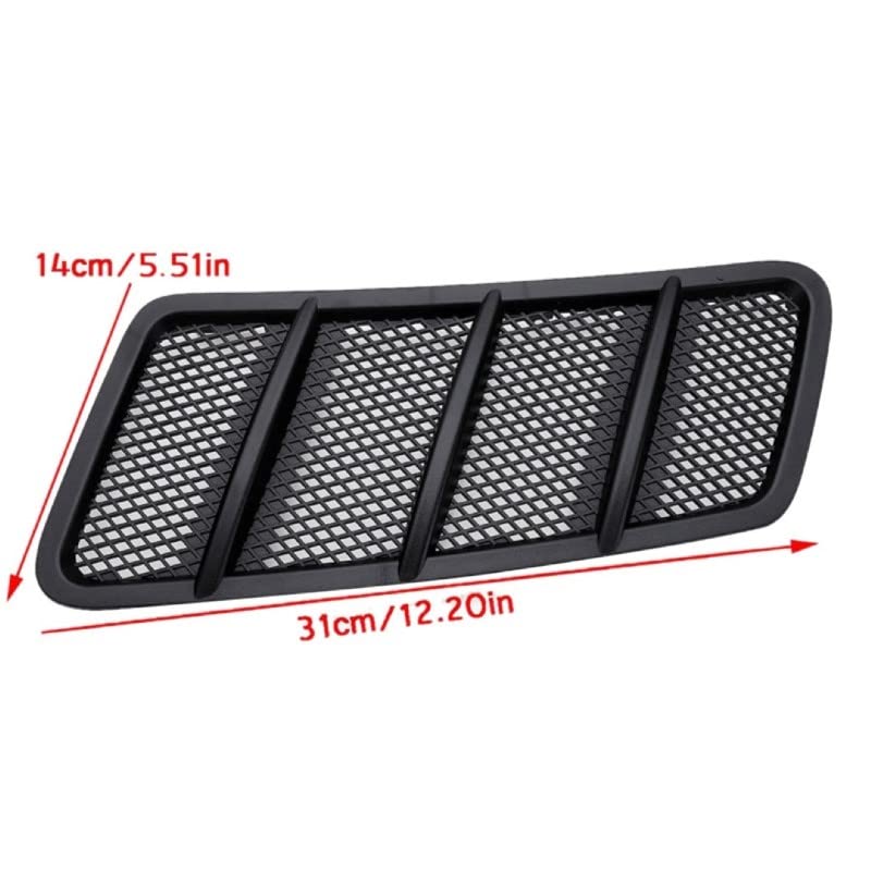 Bonnet Hood Grill Vent Compatible With Mercedes Ml W166 2012-2015 Gl W166 2013-2016 Gle W166 2015-2019 Gls W166 2016-2020 Bonnet Hood Grill Vent Right