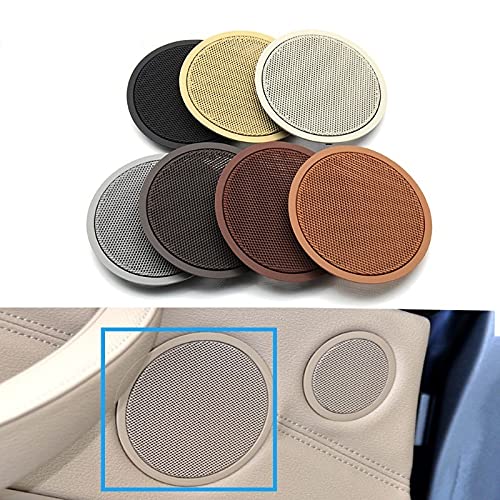 Speaker Cover 51416969385 51417322963 Compatible With Bmw X5 Speaker Cover X3 F25 2010-2016 X5 E70 2007-2013 X6 E71 2008-2014 5 Series Gt F07 2010-2014 Black