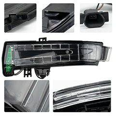 Side Mirror Light Compatible With Mercedes C Class W204 2011-2014 E Class W212 2009-2016 S Class W221 2009-2014 Side Mirror Light 2128109100 Right