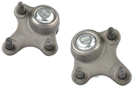 Front Lower Ball Joint Right 1K0407366E 1K0407366C & Left 1K0407365E 1K0407365C Set Compatible With AUDI A3 Q3 & SKODA OCTAVIA II (1Z3) | LAURA & SUPERB II (3T4)