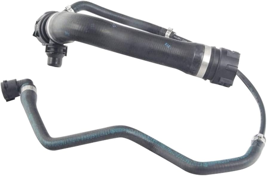 Upper Radiator Coolant Hose With Vent Hose 17127560968 Compatible With BMW E60 E61