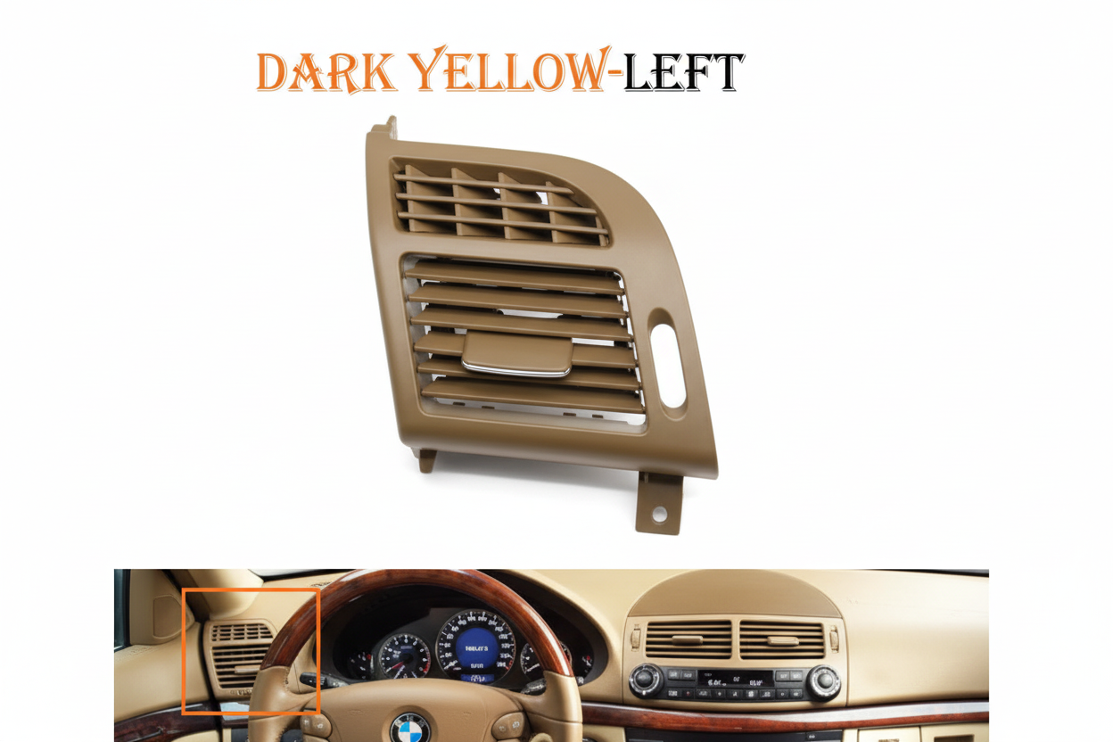 Ac Vent Grille Center 211830854 & Right & Left & Rear 2118310060 Compatible With MERCEDES BENZ E-CLASS W211 & CLS C219