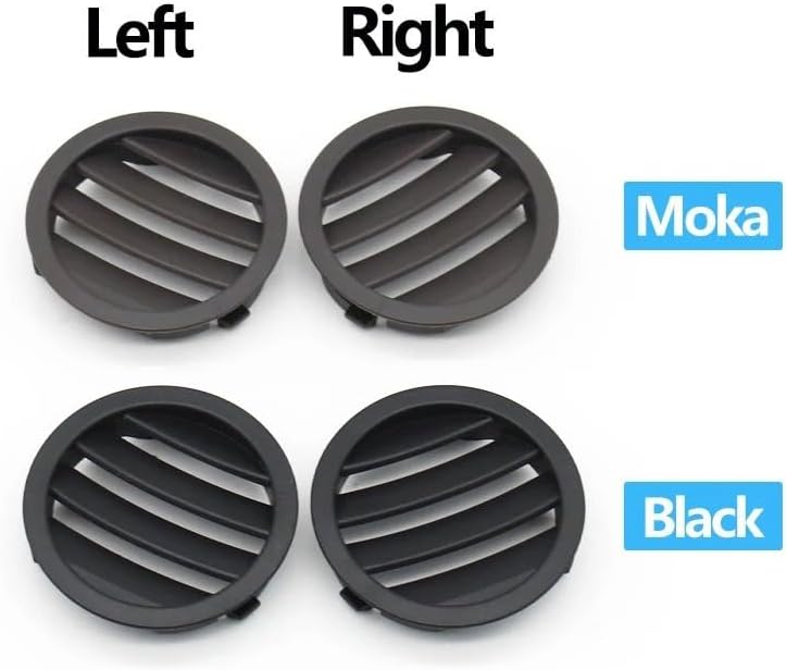 Dashboard Round AcVent Grille set Black 16683023549051  16683024549051 Compatible With Mercedes ML GL GLS GLE  W166 W292