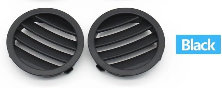 Dashboard Round AcVent Grille set Black 16683023549051  16683024549051 Compatible With Mercedes ML GL GLS GLE  W166 W292