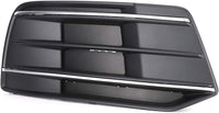 Fog Lamp Cover (Matt Black) Left 80D807679E & Right 80D807680E Compatible With Audi Q5 (2018-2020)