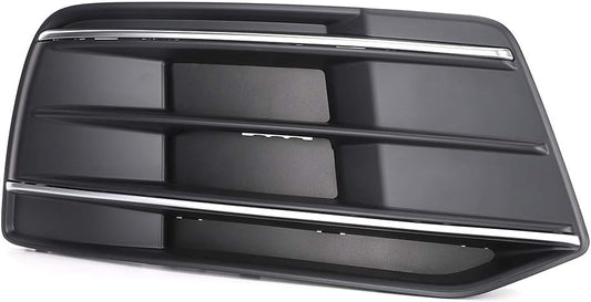 Fog Lamp Cover (Matt Black) Left 80D807679E & Right 80D807680E Compatible With Audi Q5 (2018-2020)