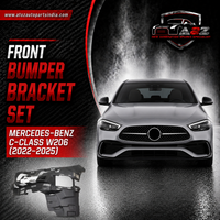 Front Bumper Bracket Left 2068856901 & Right 2068857001 Compatible With Mercedes-Benz C-CLASS W206 (2022-2025) Tag No.806