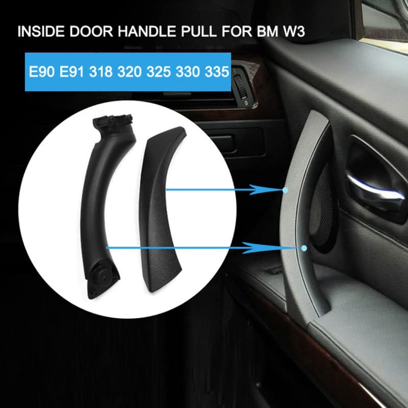 Door Handle Compatible with BMW 3 Series Door Handle 3 Series E90 2004-2012 Beige Outer