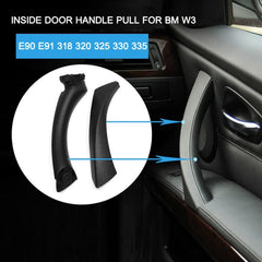 Door Handle Compatible with BMW 3 Series Door Handle 3 Series E90 2004-2012 Black Inner