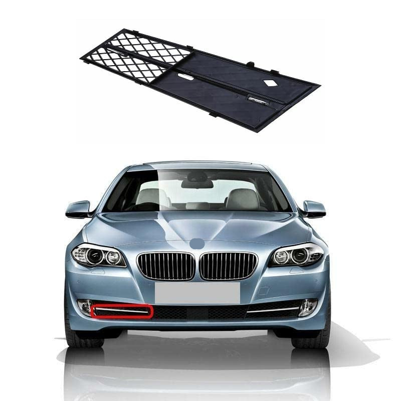 Fog Lamp Grill Cover Left 51117200699/7200697GC Compatible With Bmw 5 Series F10 2010-2014