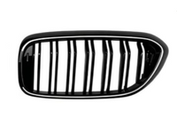 Double Line Show Grill With LED Light Compatible With BMW =  G30 (2017-20) No.10