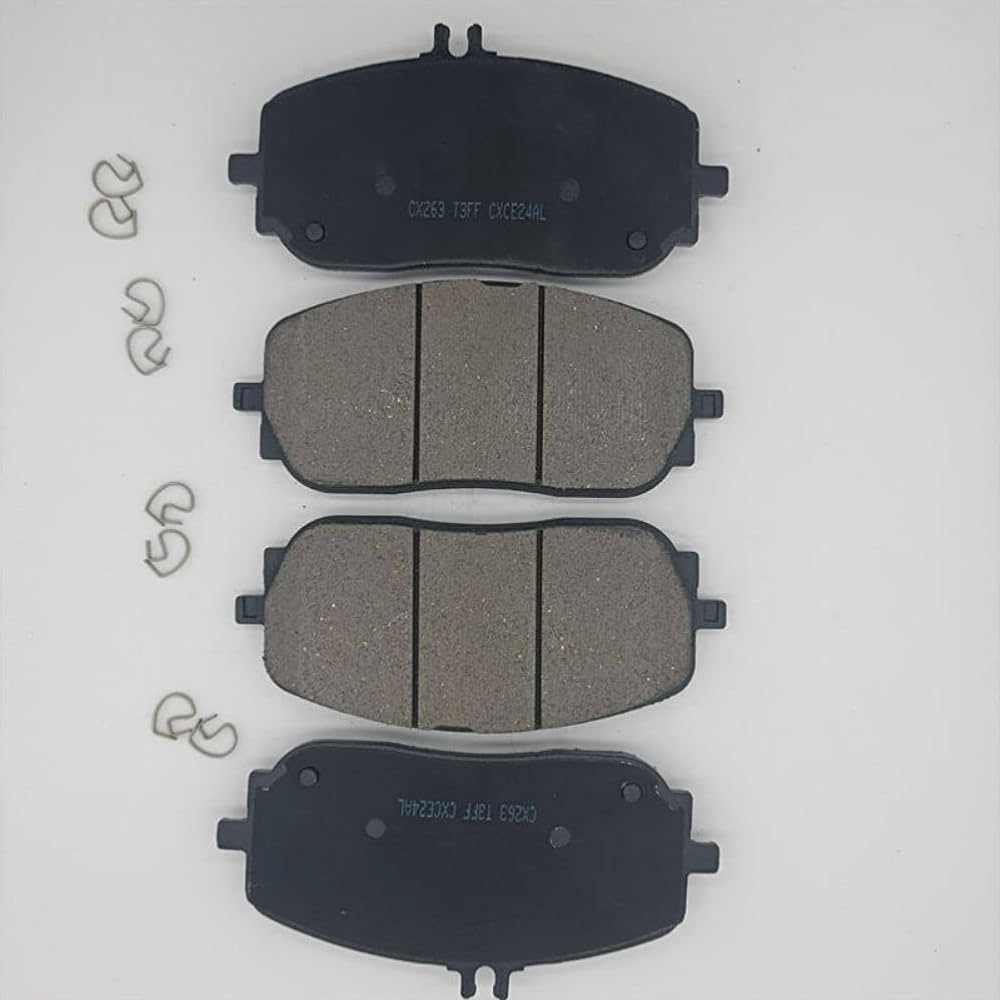 Front Brake Pad Set 0004207200 Compatible With Mercedes Benz W177