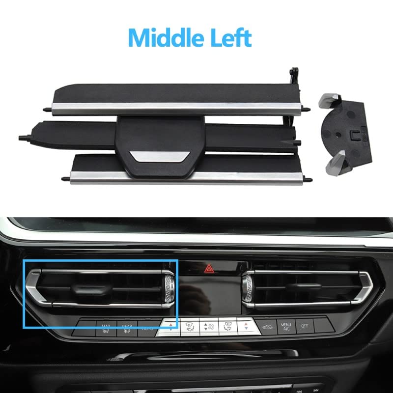 X3 Ac Vent Slider Kit Compatible With Bmw X3 Ac Vent Slider Kit 3 Series G20 2019 2021 2 Series F44 2020 2022 X3 G01 X4 G02 2020 Z4 G29 2017