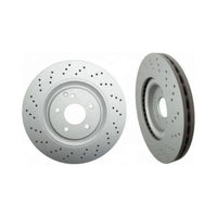 Rear Brake Disc Set 2224200472 Compatible With Mercedes Benz W222