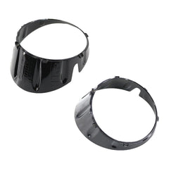 Fog Lamp Frame Plating Black Left 51117248791 & Right 51117248792 Compatible With MINI COOPER R56