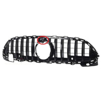 Front Bumper Grill Compatible With Mercedes Benz C Class W206 2022+ Front Bumper Grill W206 Grill Gtr Black