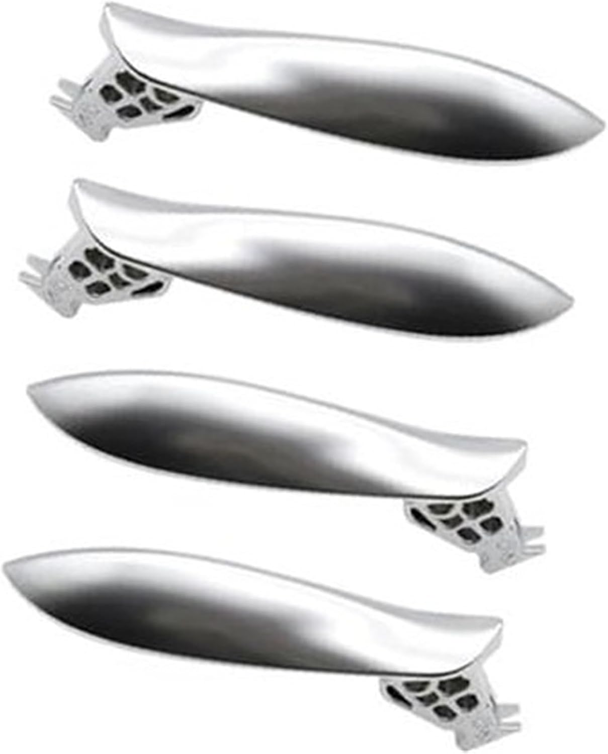 Left Right Interior Door Chromed Opening Handle Silver 51217225689  51217225690 Compatible With BMW 5 Series F10 F11 F18