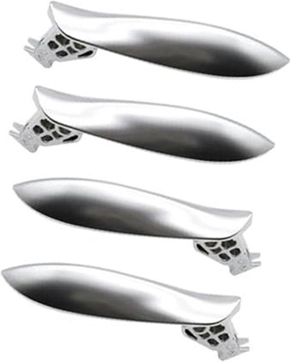 Left Right Interior Door Chromed Opening Handle Silver 51217225689  51217225690 Compatible With BMW 5 Series F10 F11 F18