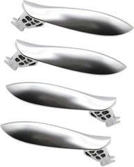 Left Right Interior Door Chromed Opening Handle Silver 51217225689  51217225690 Compatible With BMW 5 Series F10 F11 F18