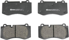 Front Brake Pad Set 0044206220 Compatible With Mercedes Benz W221 W216