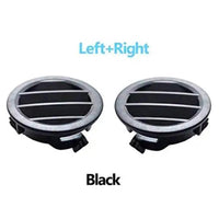 Console Small Ac Vent Grille Cover Black  20468067879116  20468068879116  Compatible With Mercedes C Class W204 2007 2011