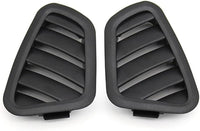 Front Ac Vent Grill Dashboard  Left & Right (Set) 2136809404 Compatible With BENZ 213 Black