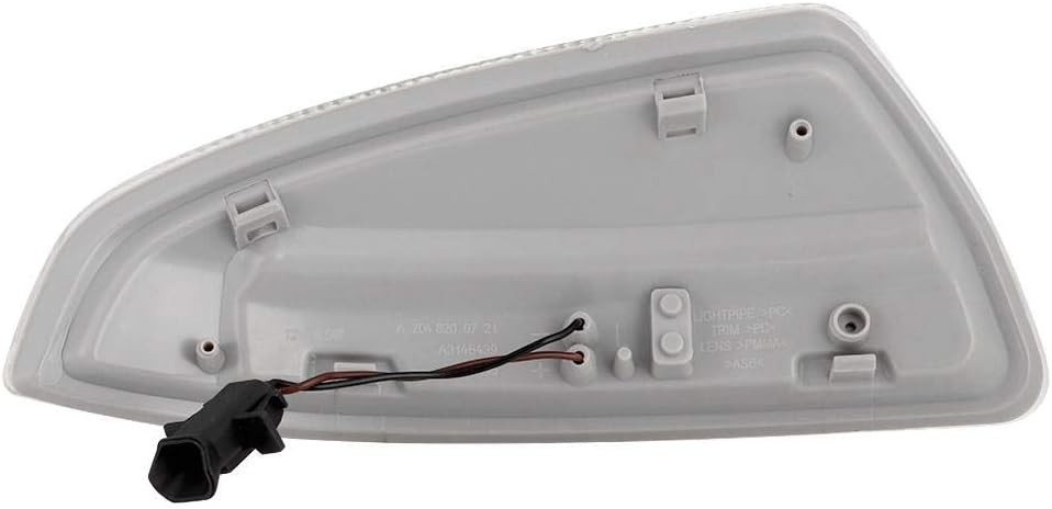 Dynamic Turn Signal LED Mirror Light Left 2048200721 & Right 2048200821 Compatible with MERCEDES-BENZ C-CLASS (W204) 2010-2013 Tag No.108