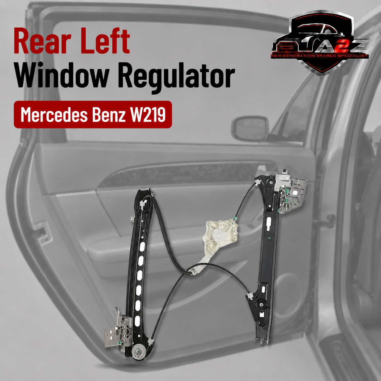Rear Left Window Regulator 2197300746 Compatible With Mercedes Benz W219