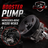 Booster Pump 0024668601 Compatible With Mercedes Benz W220 W163