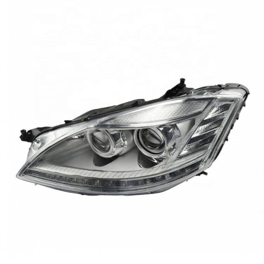 Complete Headlight Assembly (HID Performance) Left A2218200959 & Right A2218201059 A221820095964 Compatible With Mercedes Benz S-Class (W221) (2009-2011) Tag No.131