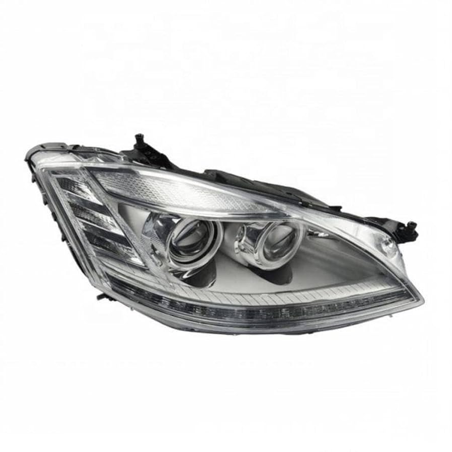 Complete Headlight Assembly (HID Performance) Left A2218200959 & Right A2218201059 Compatible With Mercedes Benz S-Class (W221) (2009-2011) Tag No.131