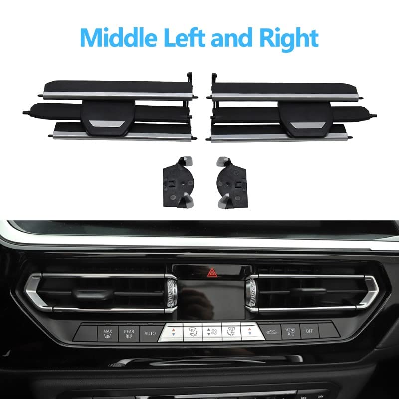 X3 Ac Vent Slider Kit Compatible With Bmw X3 Ac Vent Slider Kit 3 Series G20 2019 2021 2 Series F44 2020 2022 X3 G01 X4 G02 2020 Z4 G29 2017