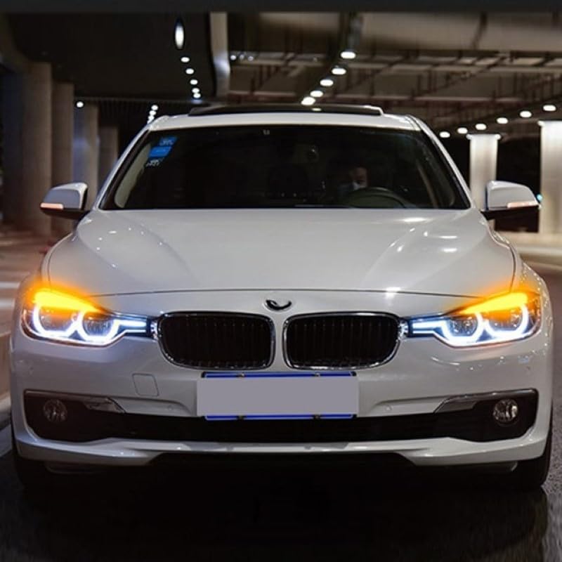 Headlight Headlamp Compatible With Bmw 3 Series F30 2012-2018 Upgraded Projector Lens Led Headlight Headlamp F30 Led Headlight For Helogen