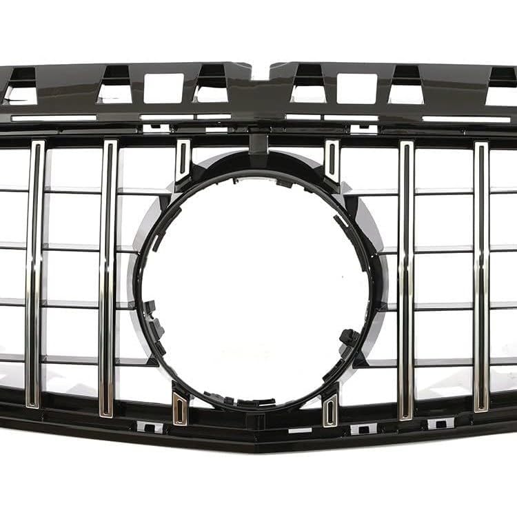 Front Bumper Grill Compatible With Mercedes Benz A Class W176 A180 A200 A250 A45 Amg Gtr 2012-2016 Front Bumper Grill W176 Grill Gtr Silver