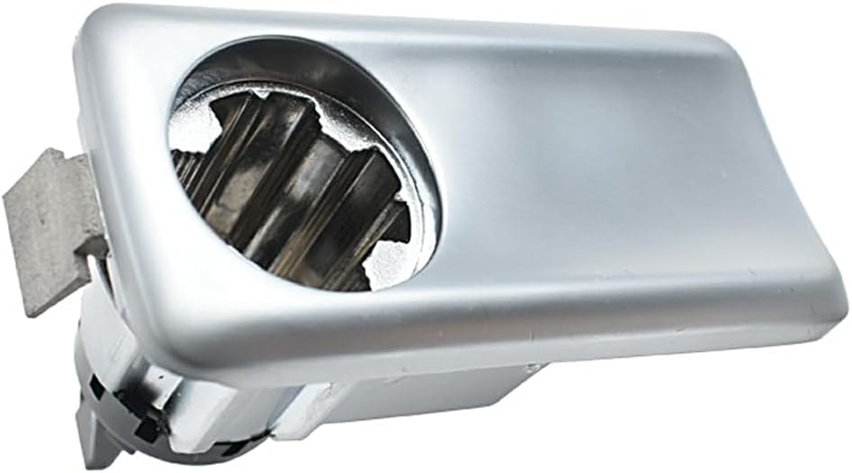 Dashboard Glove box switch handle Model A Beige & Chrome Silver 1666800491 Compatible with Mercedes Benz GLS W166