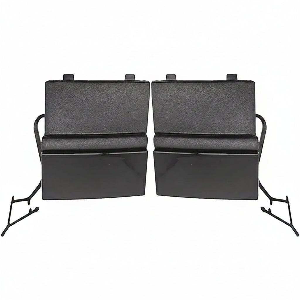 Front Bumper Tow Hook Cover Left 7P6807185A & Right 7P6807186A Compatible With Volkswagen TOUAREG (2015-18)