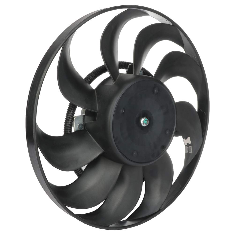 Engine Cooling Fan Motor Fan Assembly (Small) 6QD959455C Compatible With SKODA FABIA II (542) & OCTAVIA I (1U2) & VW NEW BEETLE (9C1, 1C1)