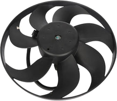 Engine Cooling Fan Motor Fan Assembly (Big) 6Q0959455Q Compatible With SKODA FABIA II (542) & OCTAVIA I (1U2) & VW NEW BEETLE (9C1, 1C1)