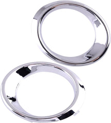 Fog Lamp Chrome Trim Ring Left 2048850574 & Right 2048850674 Compatible With Mercedes Benz C-CLASS W204 (2007-2014) Tag No.254
