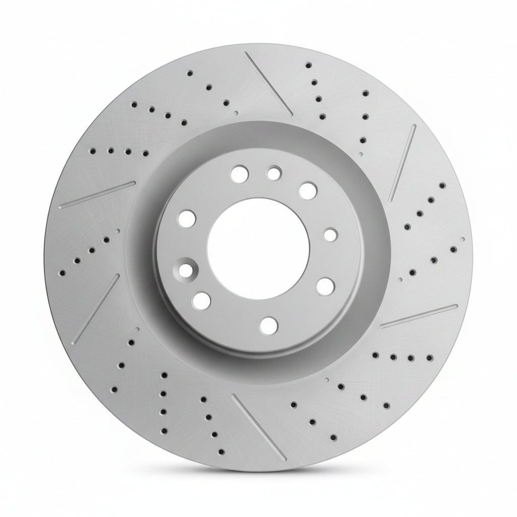 Rear Brake Disc Set 2224231000 Compatible With Mercedes Benz W222